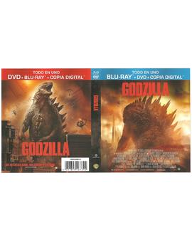 Caratula de "Godzilla" con sorpresa.