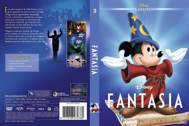 Clasico Nº3 "Fantasia" caratula.