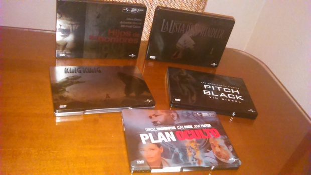 Compras atrasadas - DVD CEX Steelbooks