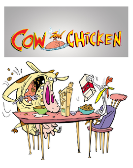 Series de MI Infancia - Vaca y Pollo  ¿Que opinais sobre esta serie?