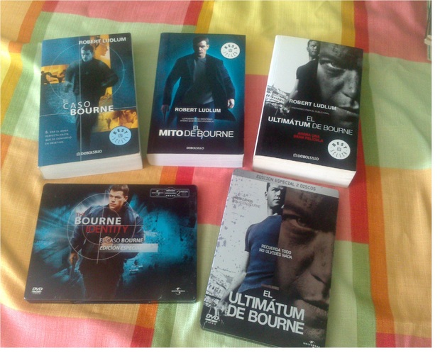 Otras colecciones : Libros- Saga Bourne