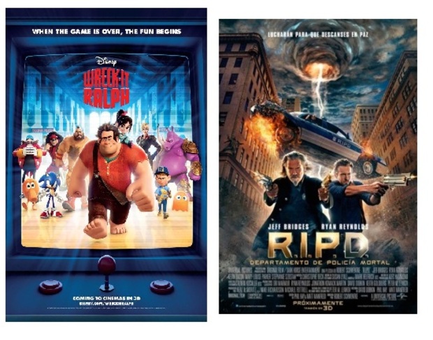 Impresiones - Ultimas peliculas vistas - Rompe Ralph y R.I.P.D