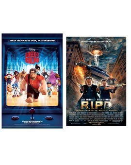 Impresiones - Ultimas peliculas vistas - Rompe Ralph y R.I.P.D