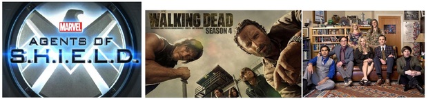 S.H.I.E.L.D - Walking Dead - Big Bang : Fecha de estrenos ¿son correctas?