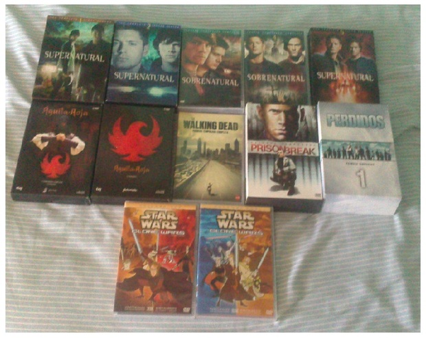 Mi  pequeña coleccion de series.
