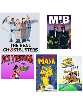 ¡Que os parecen estas series animadas basadas en peliculas?