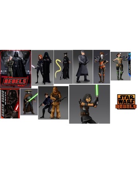 Star Wars Rebels - Personajes de la nueva serie basada en el universo de SW