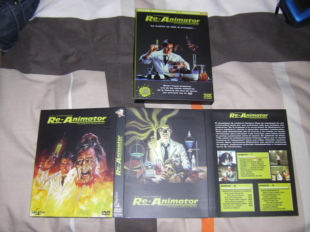 RE-ANIMATOR REMASTERIZADA DVD 2