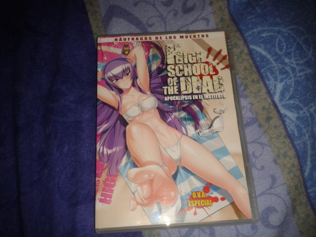 DVD - OVA Highschool of the death "naufragos de los muertos"