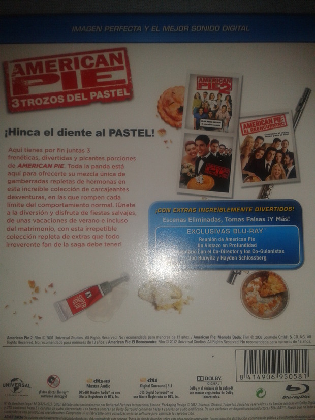 AMERICAN PIE  3 TROZOS DEL PASTEL  Black Friday Media Markt Alcala