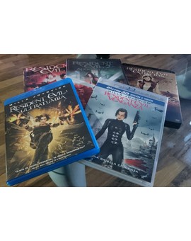 Mi saga "Resident Evil" a falta de ver el capítulo final...