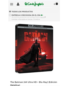Pedido esfumado