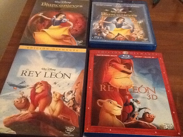 Cada vez más dudas si pasar los clasicos disney a BluRay ...necesito consejos