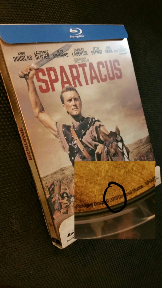 Espartaco steelbook