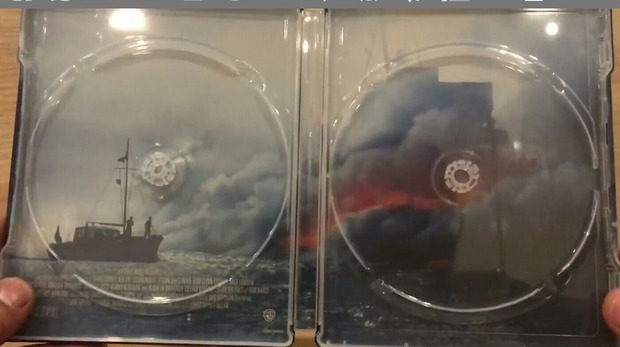 Steelbook de Dunkerque, edición francesa. 4 discos y sin funda de cartón