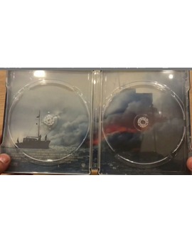 Steelbook de Dunkerque, edición francesa. 4 discos y sin funda de cartón