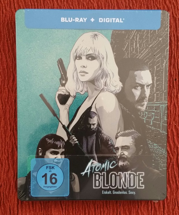 Steelbook de 'Atomic blonde'....recién llegadita !!