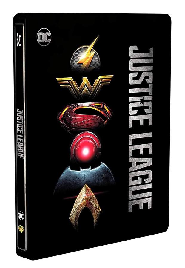 Diseño steelbook "la liga de la justicia' Italia 