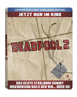 Reservas abiertas del Steelbook Deadpool 2 en Amazon francia y alemania