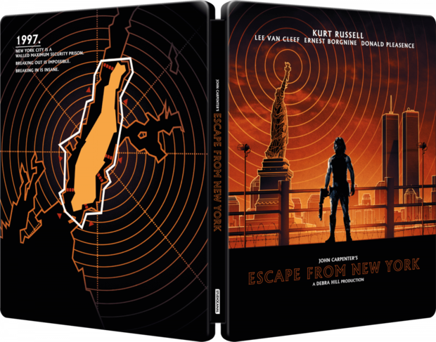 Steelbook 4k '1997: Rescate en NY' en Zavvi