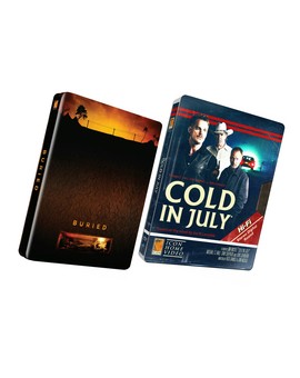 Steelbooks de 'Buried' y 'Frio en julio' a 7.49€ en zavvi.es