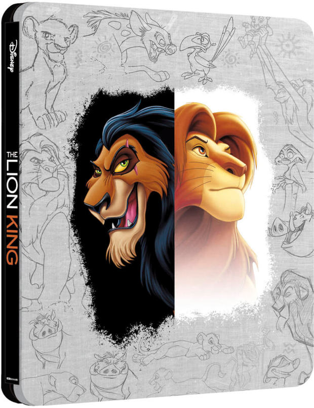 Vuelve a estar disponible steelbook 4k Rey Leon en Zavvi