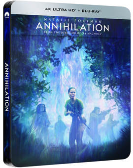 Steelbook 4k Annihilation en zavvi
