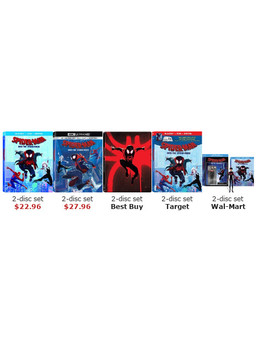 Unboxing de las ediciones USA de Spider-man: un nuevo universo