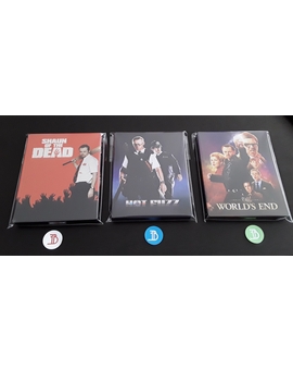 Por fin me llega la trilogia del cornetto en steelbook