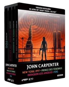 Pack 4 steelbooks 4k de Carpenter en Amazon FR