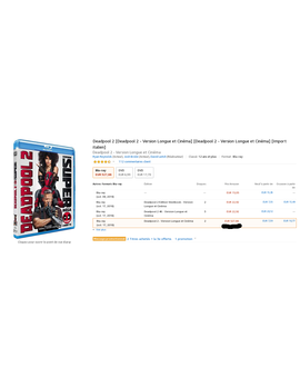 Amaray de Deadpool 2 a precio de derribo......