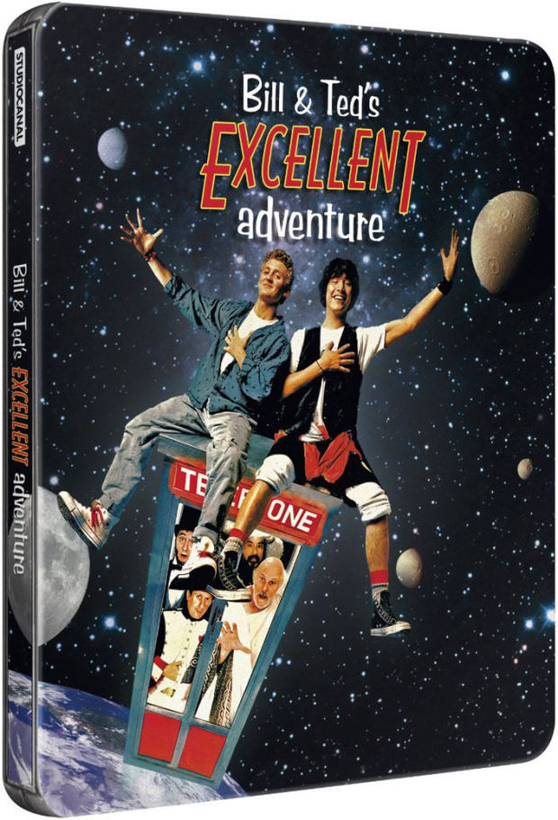 Steelbook 'Las alucinantes aventuras de Bill y Ted'  a unos 10€ en zavvi