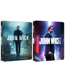 Steelbooks 4k de John Wick 1 y 2 de nuevo disponibles en zavvi