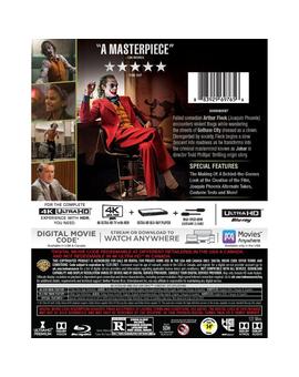 Back cover del 4k de Joker en USA