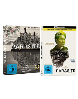 Contenido Extra de las ediciones de 'Parásitos' en Alemania.