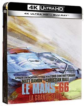 CHOLLO: Steelbook 4k 'Le Mans 66' amazon italia por unos 21€ + envio