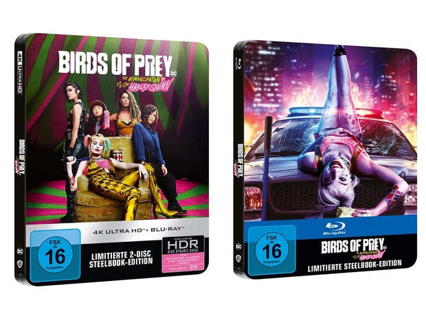 Steelbooks en alemania de 'Aves de presa'