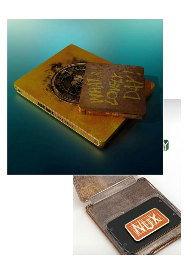 Finalmente el Mini steelbook de ToC de 'Fury Road' contiene el PIN