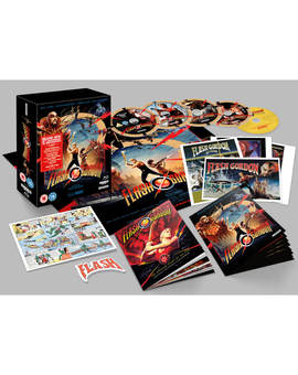 Edicion coleccionista 4k de 'Flash Gordon' con 5 discos en Zavvi