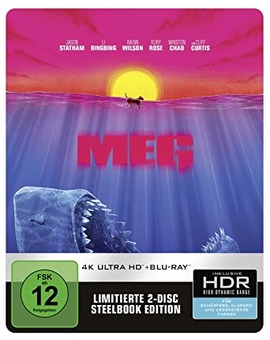 Steelbook 4k de 'Megadolón' exclusiva de Amazon Alemania a buen precio