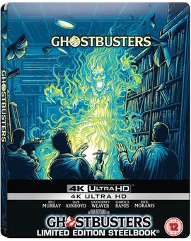 Steelbook 4k/bluray de Cazafantasmas en zavvi