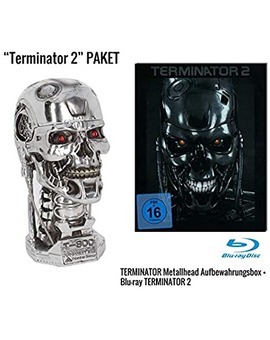 Steelbook 'Terminator 2' con cabeza T-800