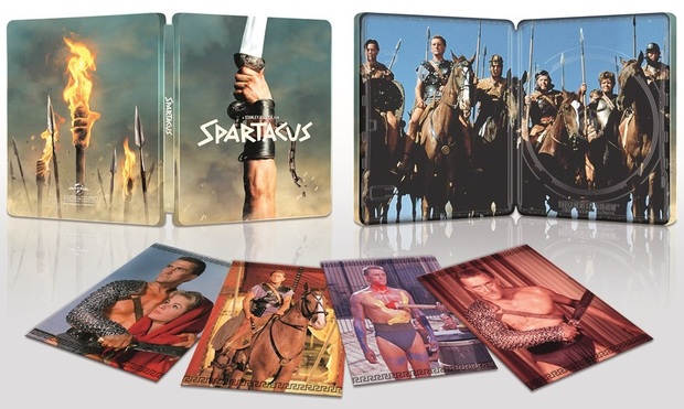 Steelbook 4k 'Espartaco' para Julio