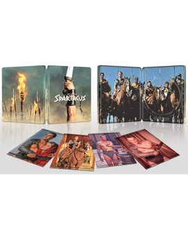 Steelbook 4k 'Espartaco' para Julio