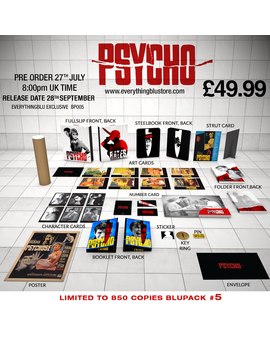 Edición exclusiva de 'Psicosis' de everythingblu