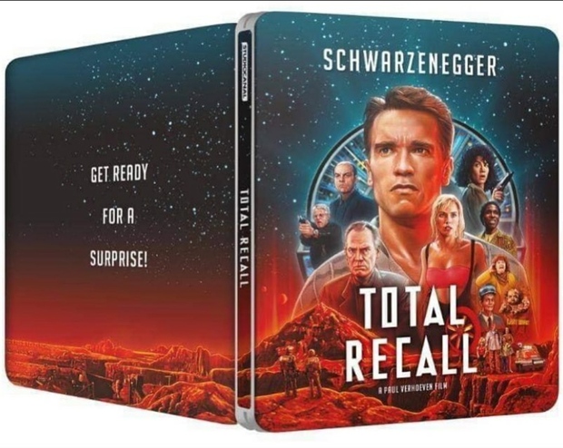 steelbook 4k de 'Desafío total'