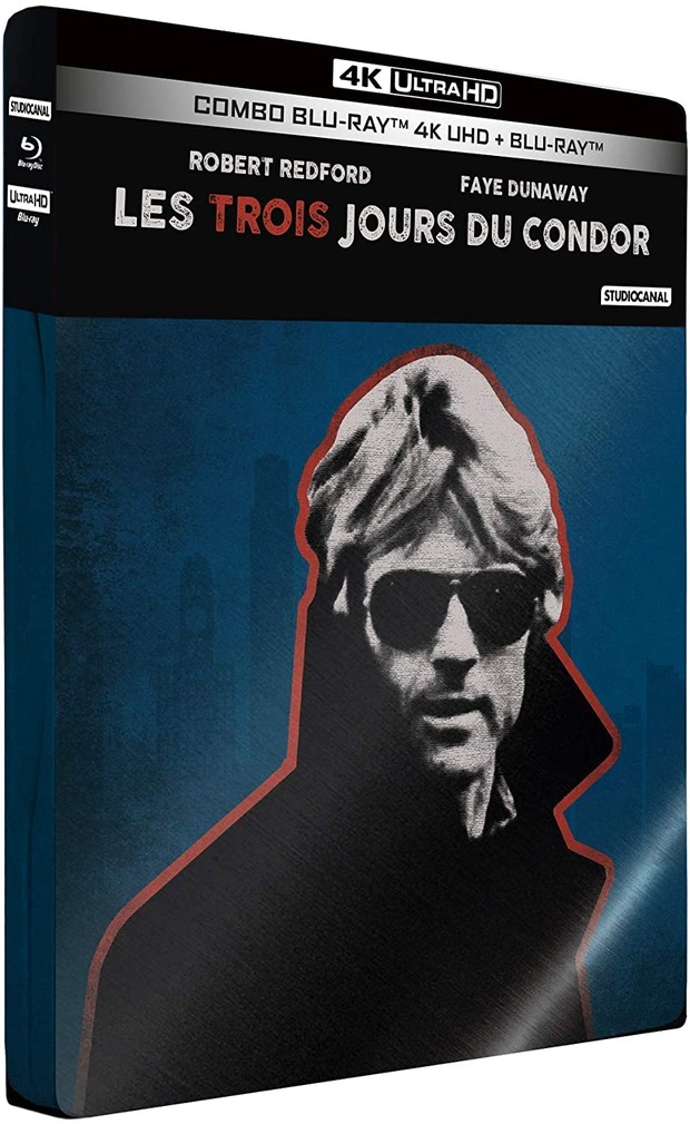 Steelbook 4k 'Los 3 días del Cóndor' en Francia