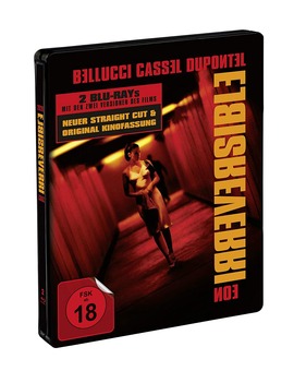 Steelbook 'Irreversible' en amazon Alemania