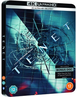 Steelbook 4k 'Tenet' exclusivo amazon uk