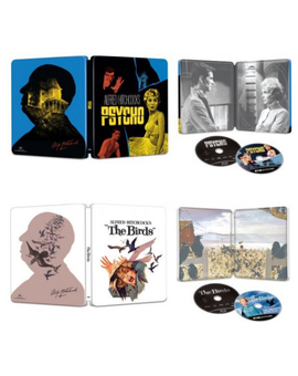 Dos nuevos steelbook 4k de Hitchcock
